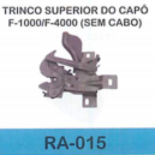 TRINCO SUPERIOR DO CAPO F-1000/F-4000 (SEM CABO)